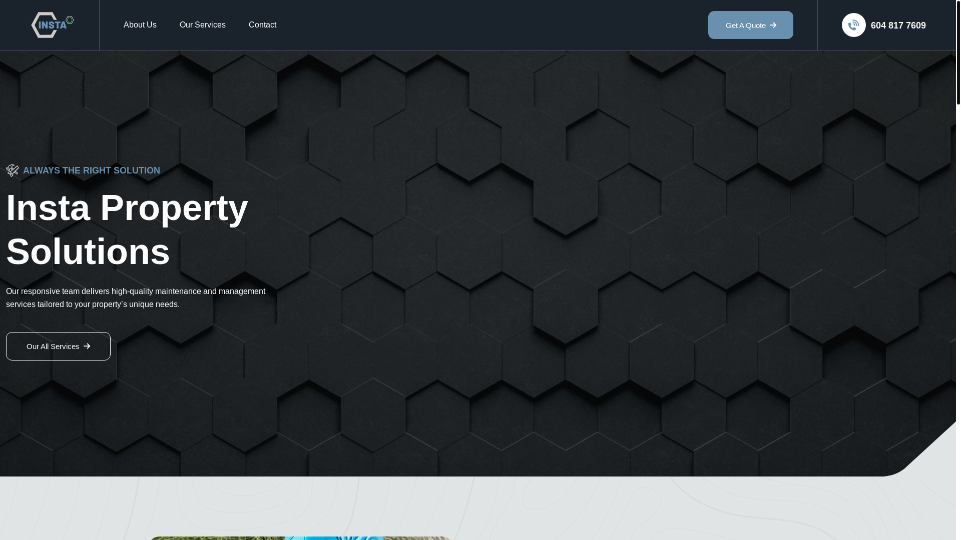 website screenshot of https://instapropertysolutions.pages.dev/