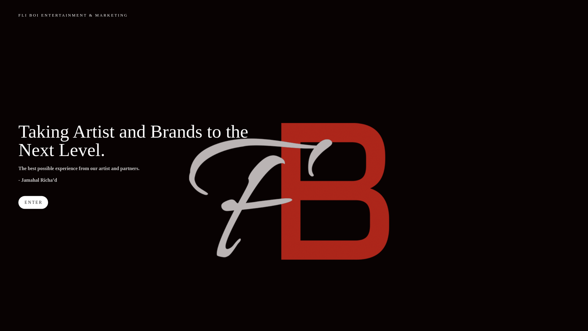 website screenshot of https://fliboientertainment.pages.dev/