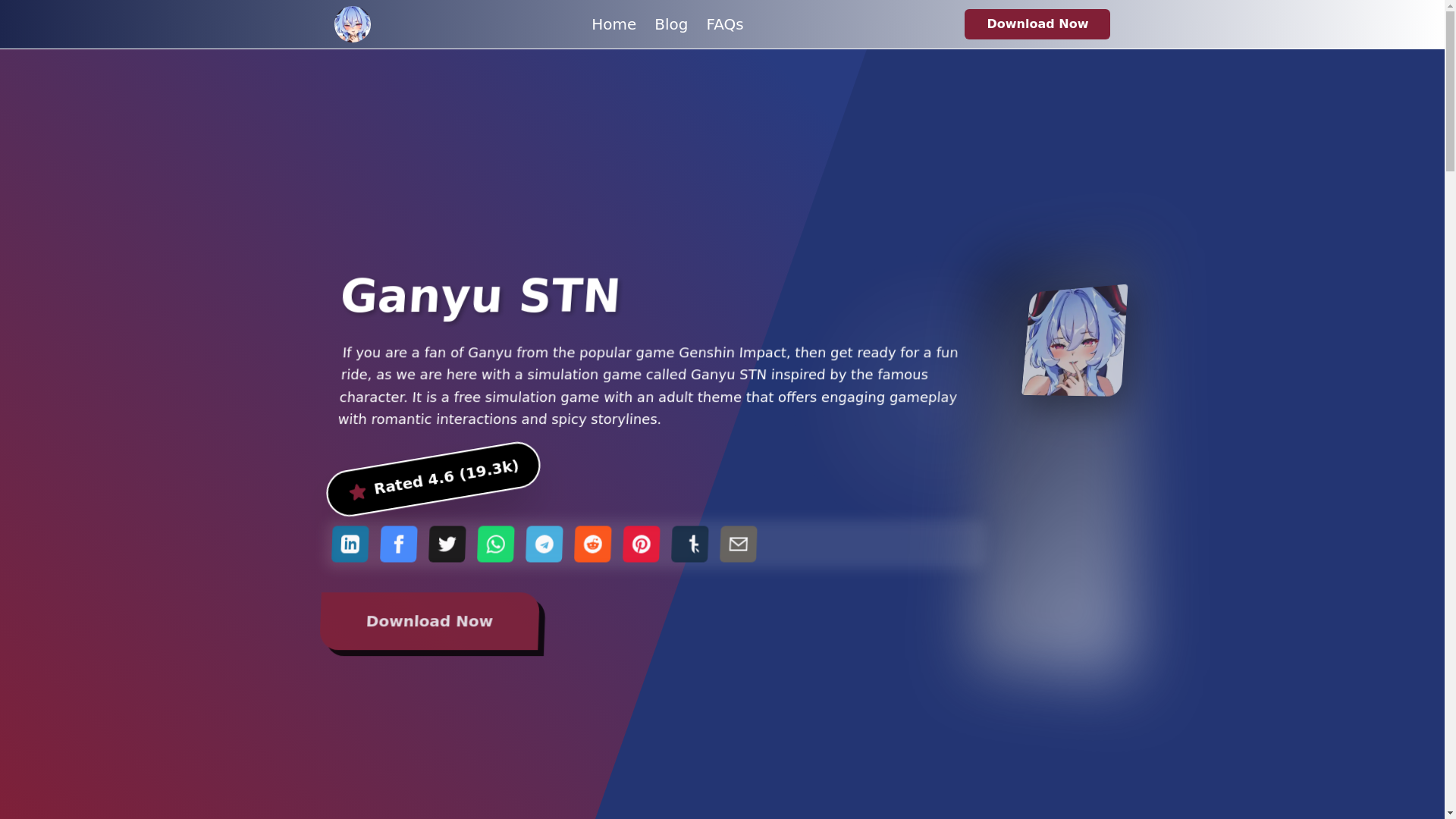 website screenshot of https://ganyustn.com/