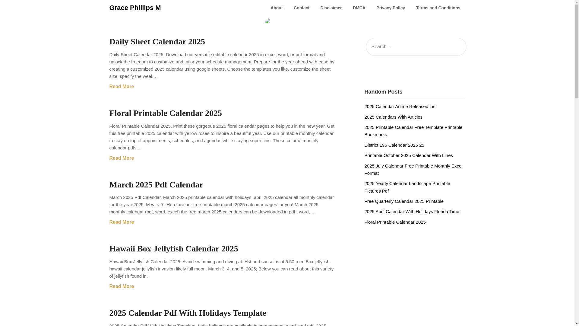 website screenshot of https://gracephillipsm.pages.dev/