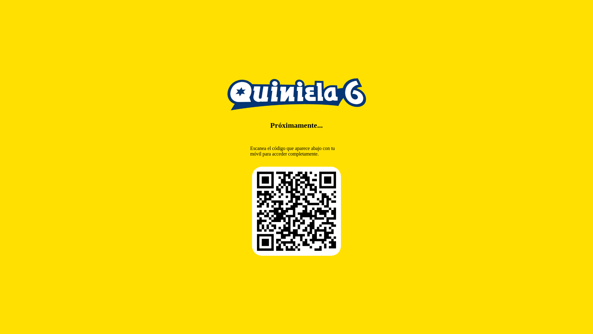 website screenshot of https://quiniela6co-website.pages.dev/