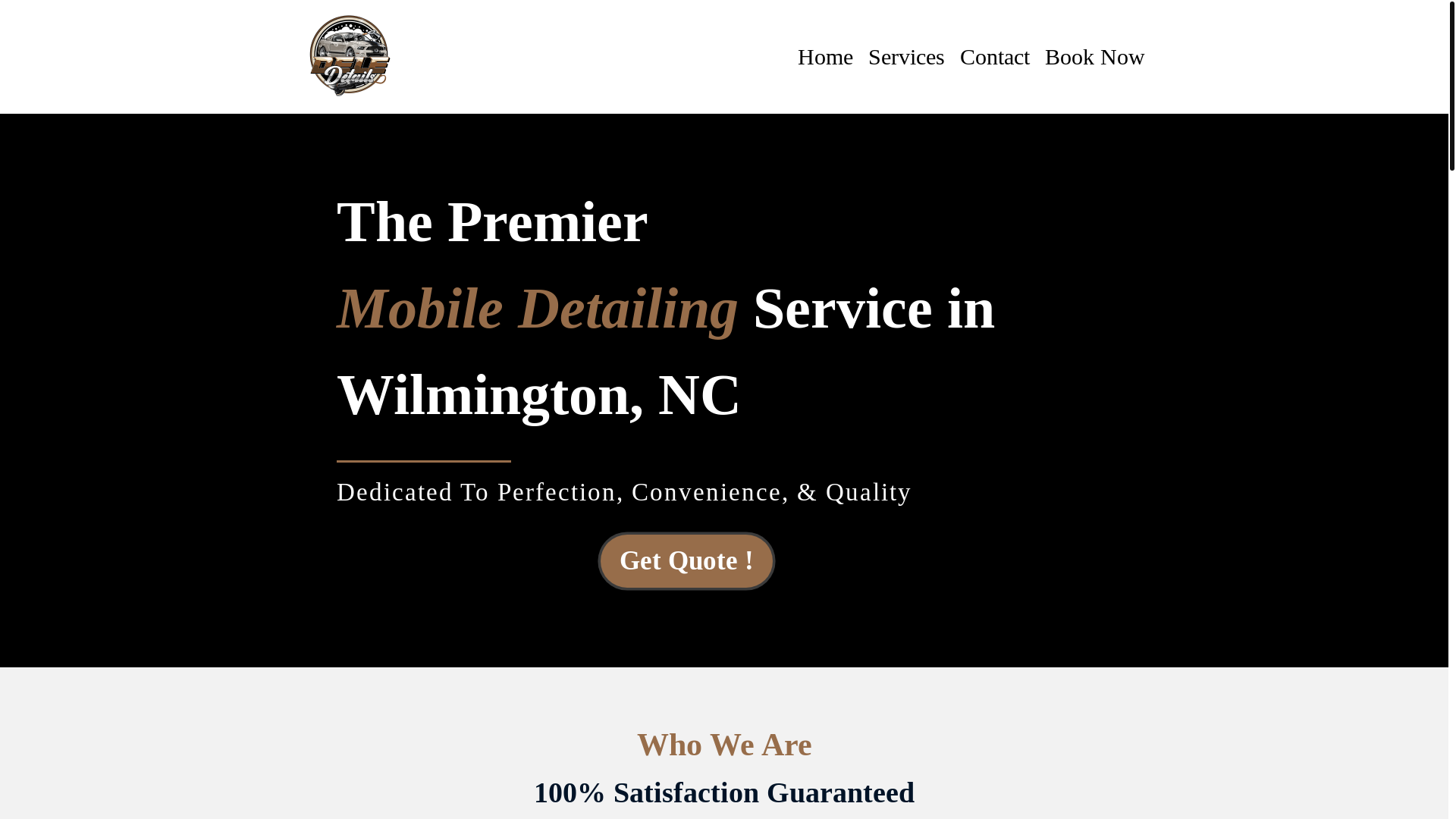 website screenshot of https://deledetail.com/