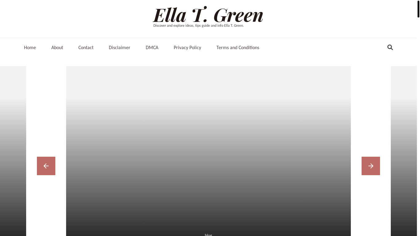 website screenshot of https://ellagreent.pages.dev/