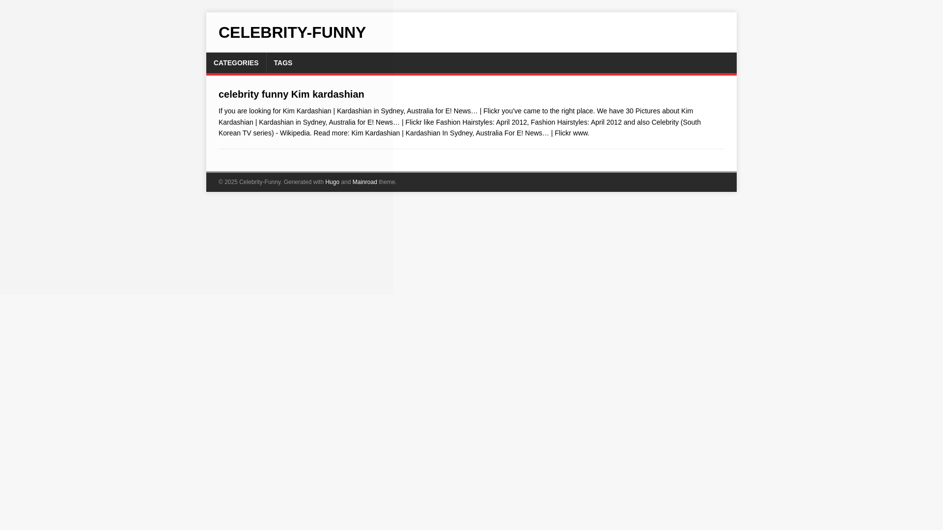 website screenshot of https://celebrity-funny.pages.dev/