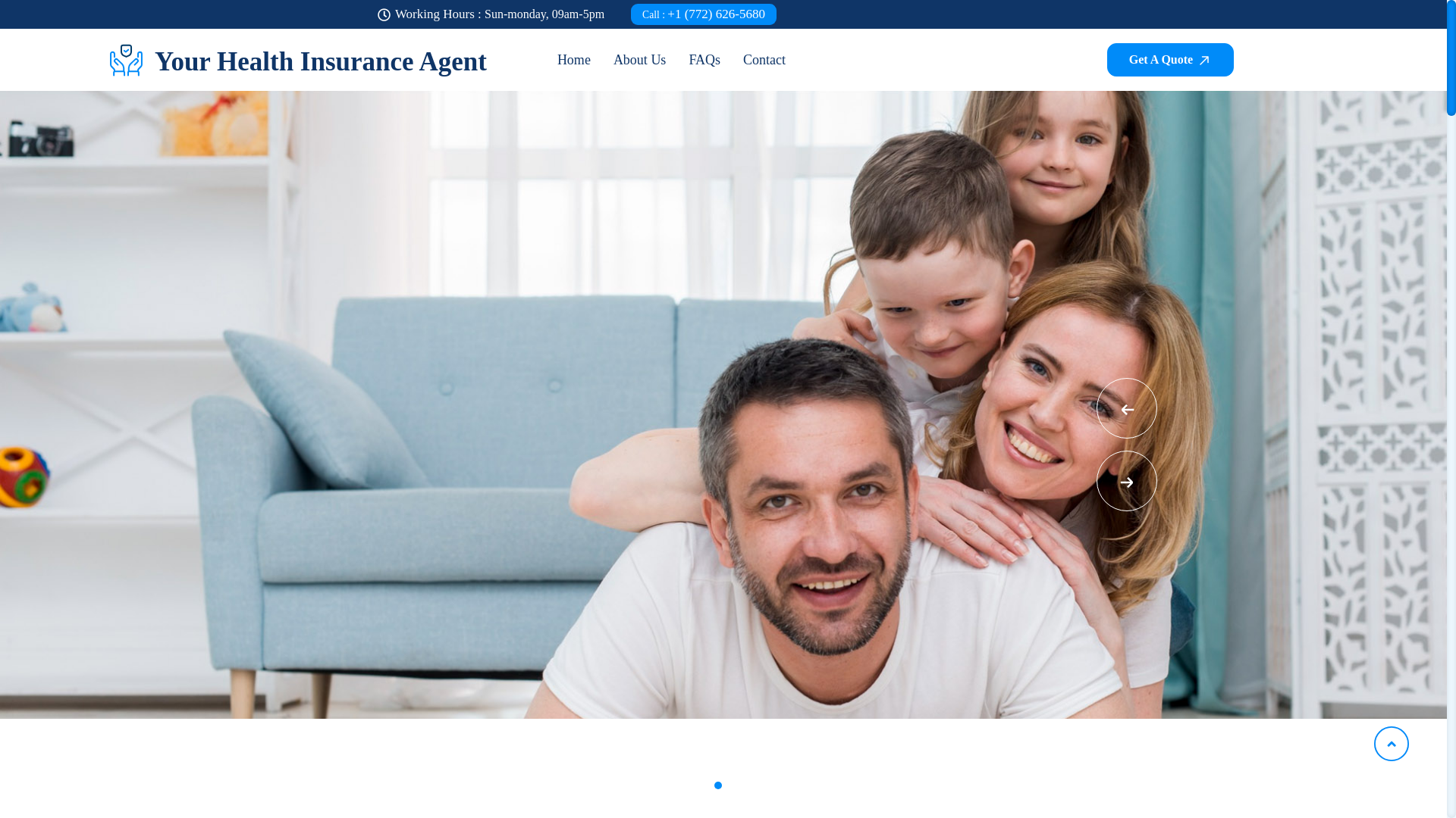 website screenshot of https://yourhealthinsuranceagent-257f4528.pages.dev/