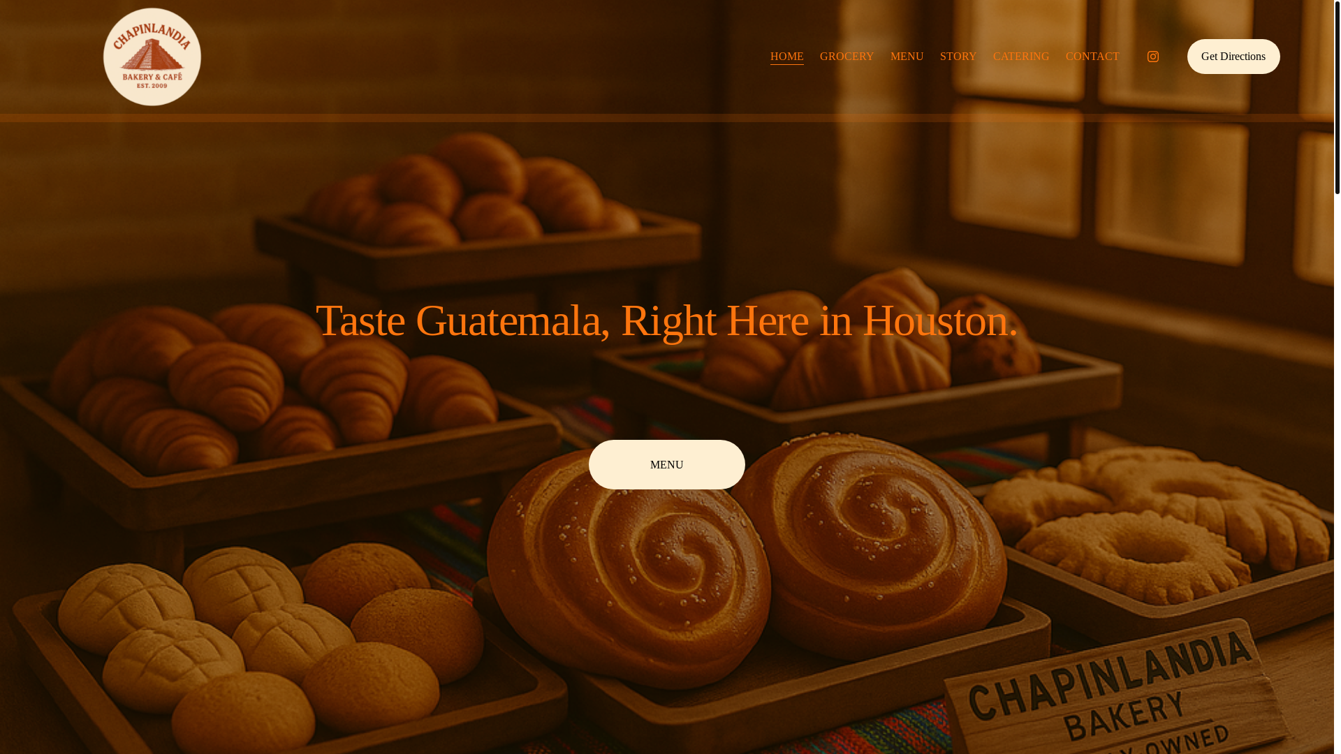 website screenshot of https://chapinlandiabakerytexas.com/