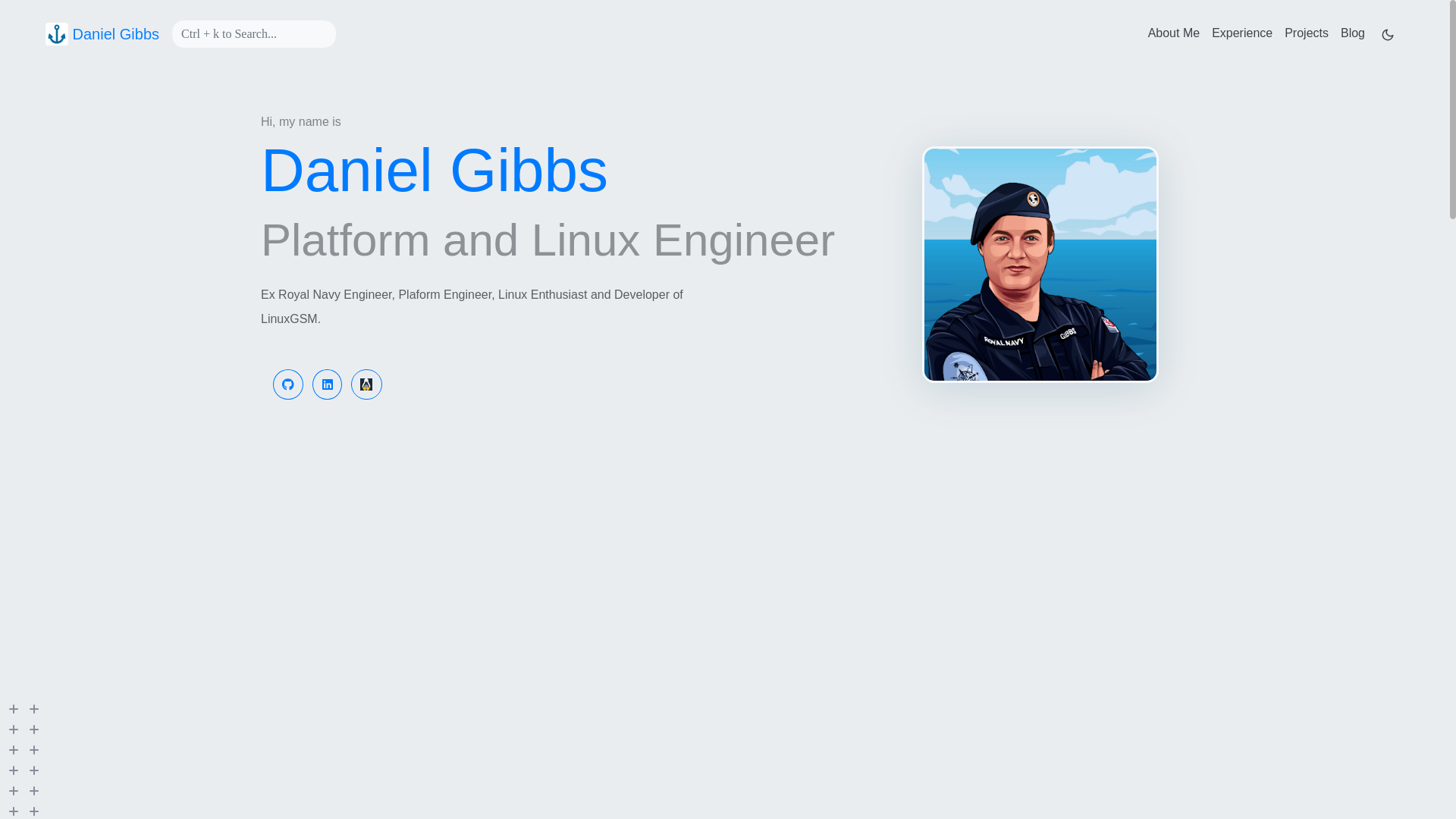 website screenshot of https://danielgibbs-co-uk.pages.dev/