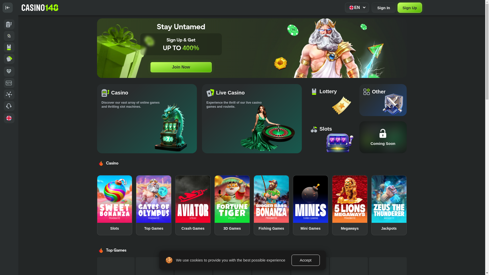 website screenshot of https://casino148-prod.pages.dev/
