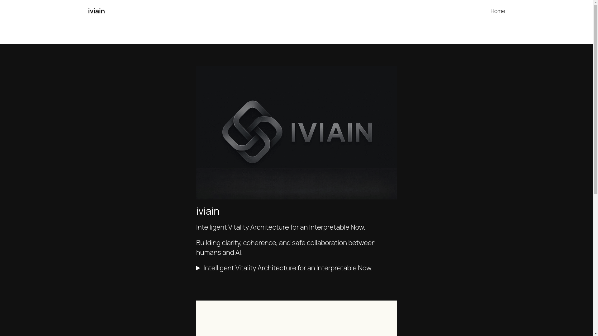 website screenshot of https://iviain.org/