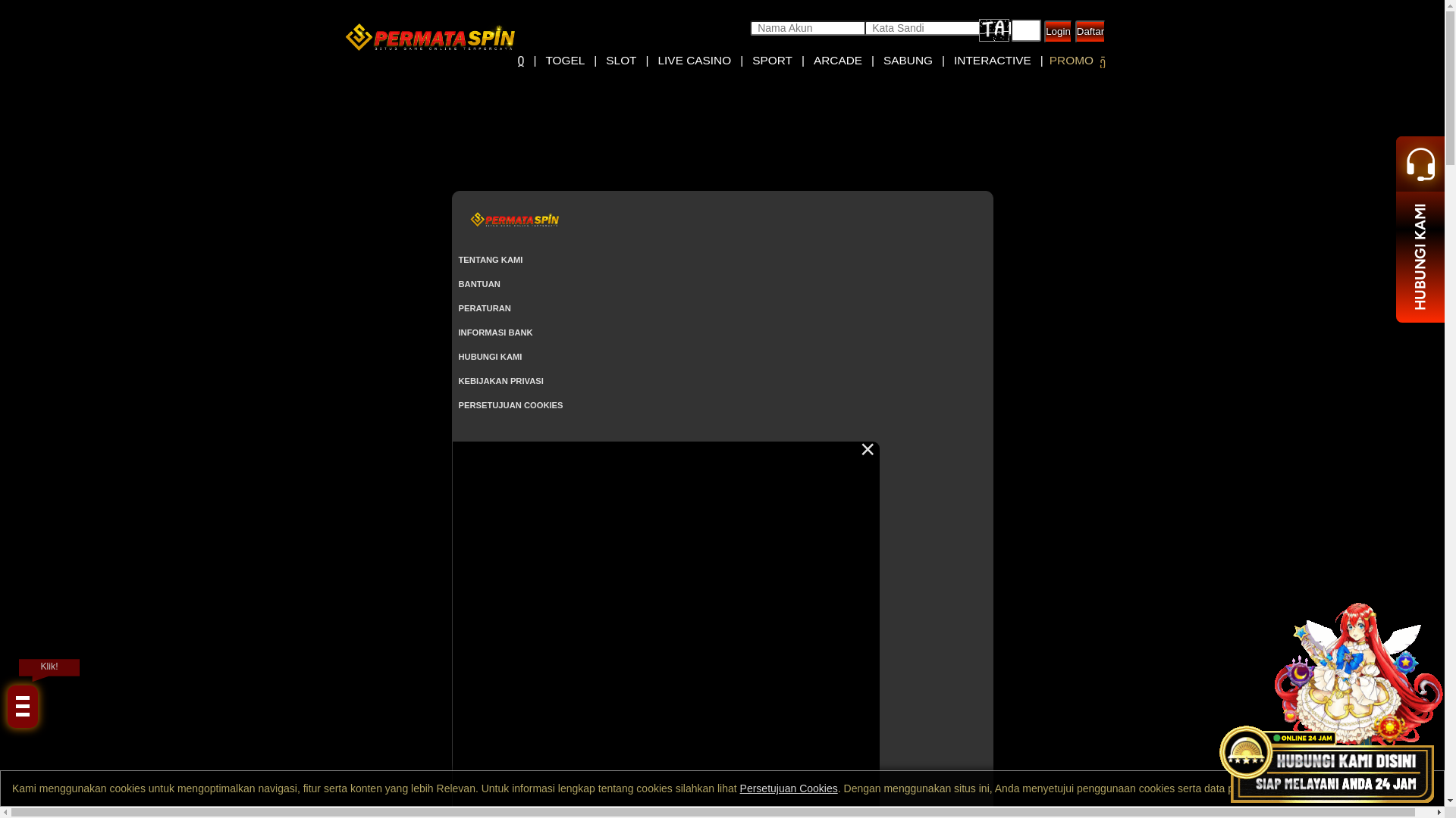 website screenshot of https://permatalog.cfd/