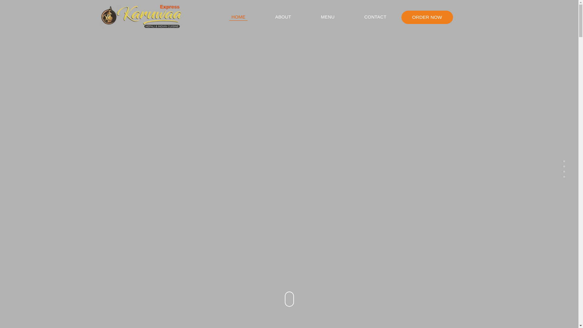 website screenshot of https://karuwaaexpressonlineorders.com/
