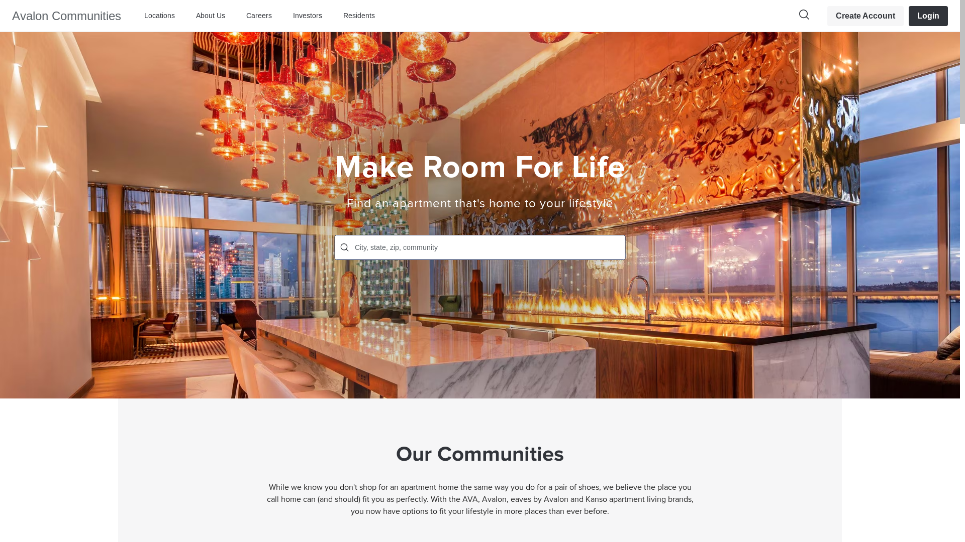 website screenshot of https://avalonthroseland.com/