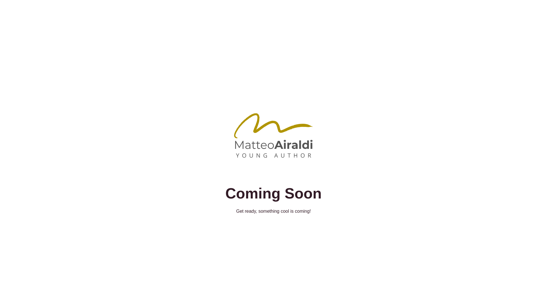 website screenshot of https://matteoairaldi.it/