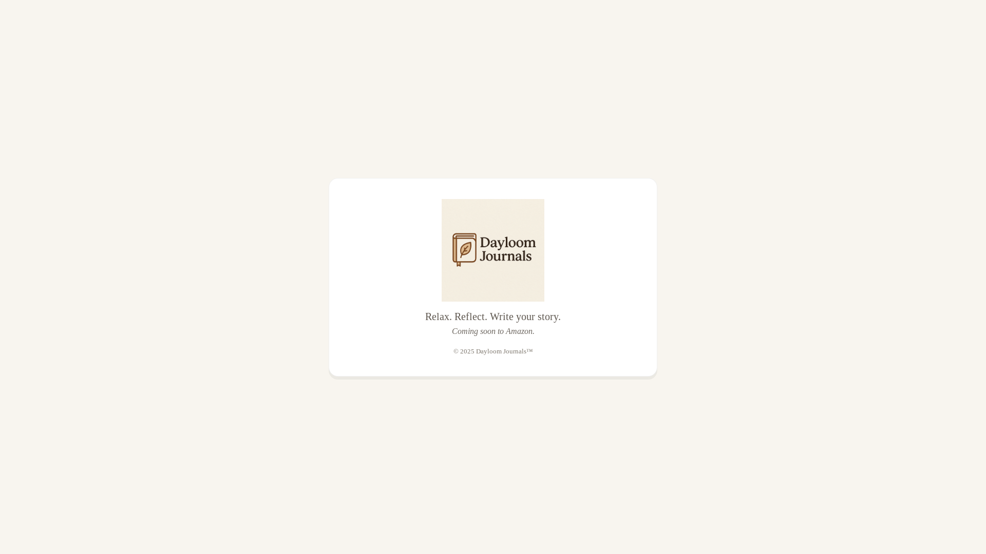 website screenshot of https://dayloom-splash.pages.dev/