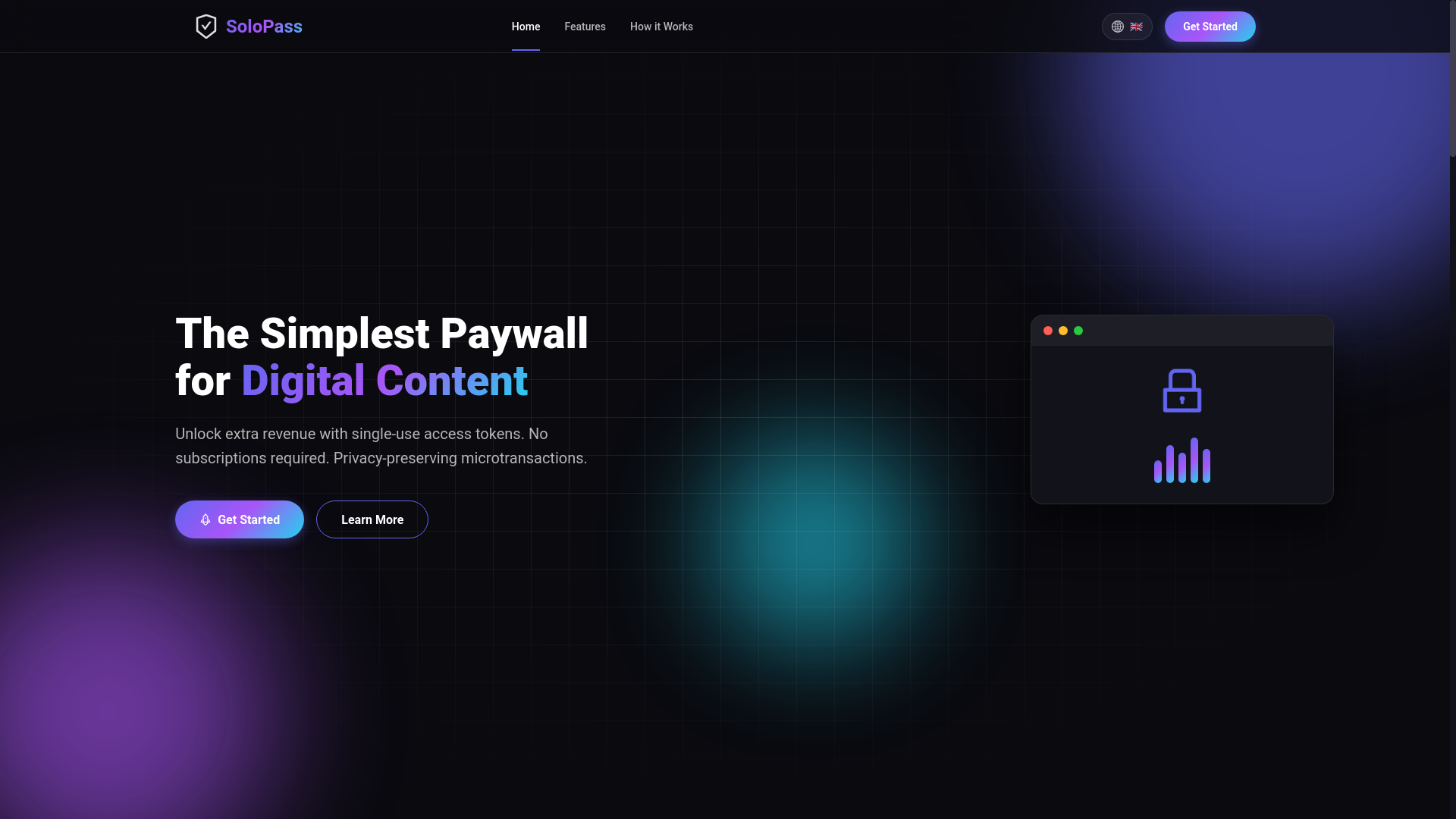 website screenshot of https://solopass-landingpage-production.pages.dev/