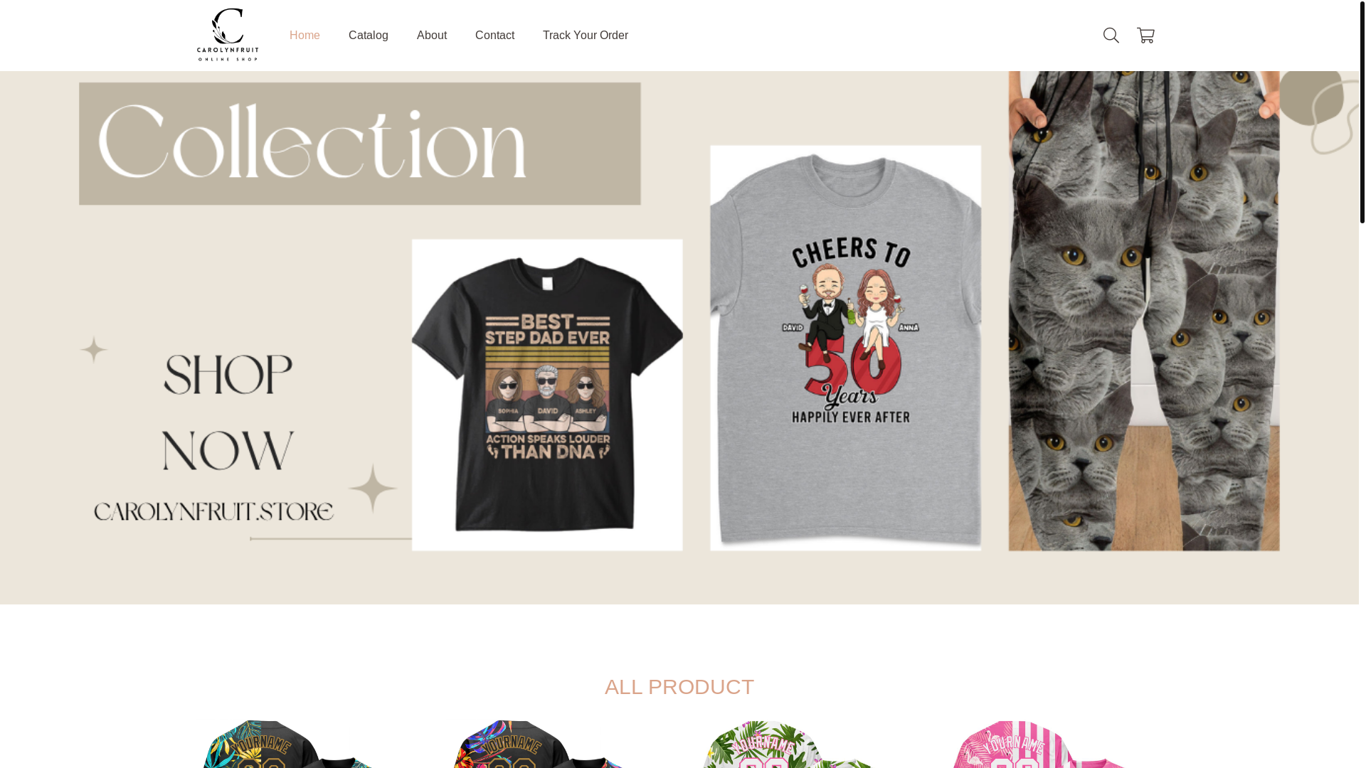 website screenshot of https://jasminecha.shop/