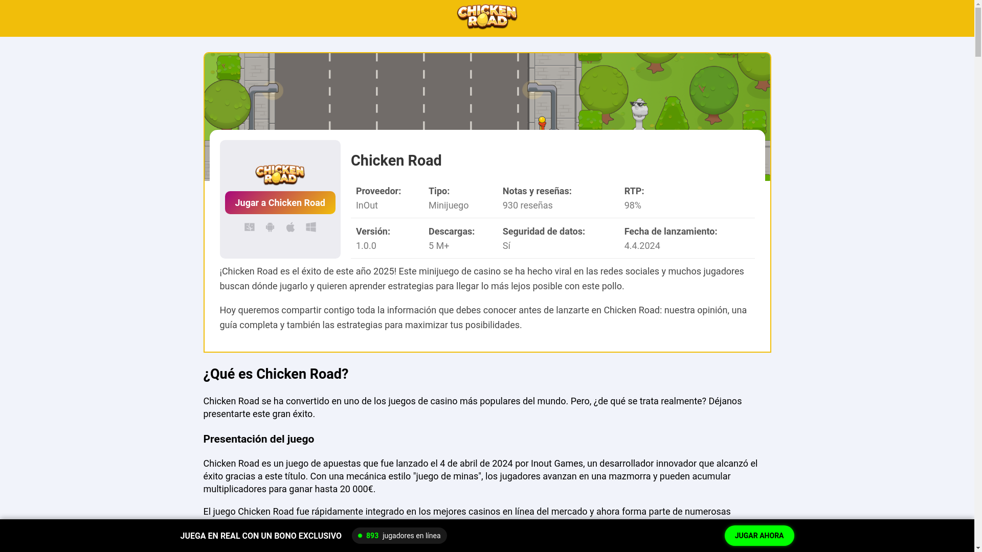 website screenshot of https://chicken-road-nl.pages.dev/