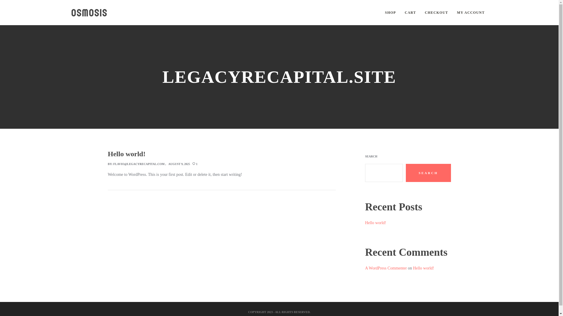 website screenshot of https://legacyrecapital.site/