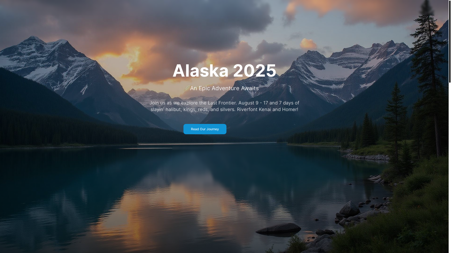 website screenshot of https://alaskafishingadventure.com/