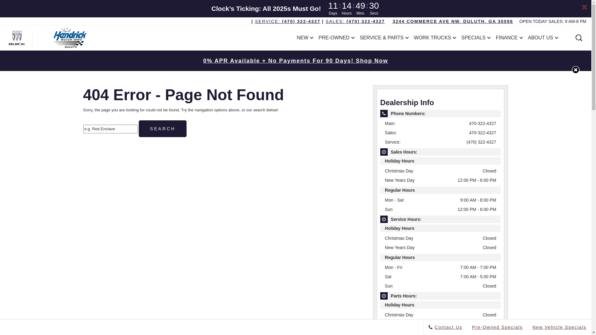website screenshot of https://www.rickhendrickbuickgmcatlanta.com/catcher.esl?vehicleId=cb88c7a3ac184a00d772b74d532256b0
