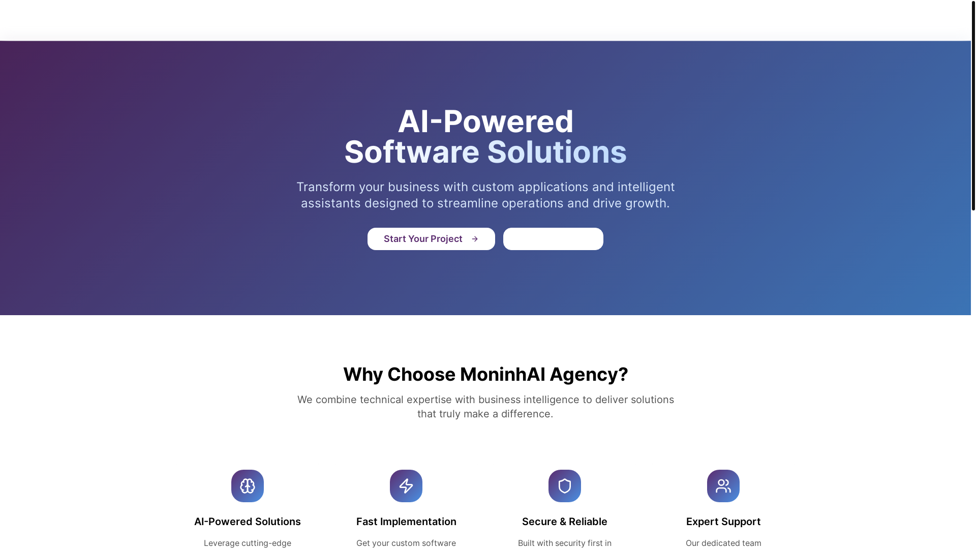 website screenshot of https://moninhai.pt/