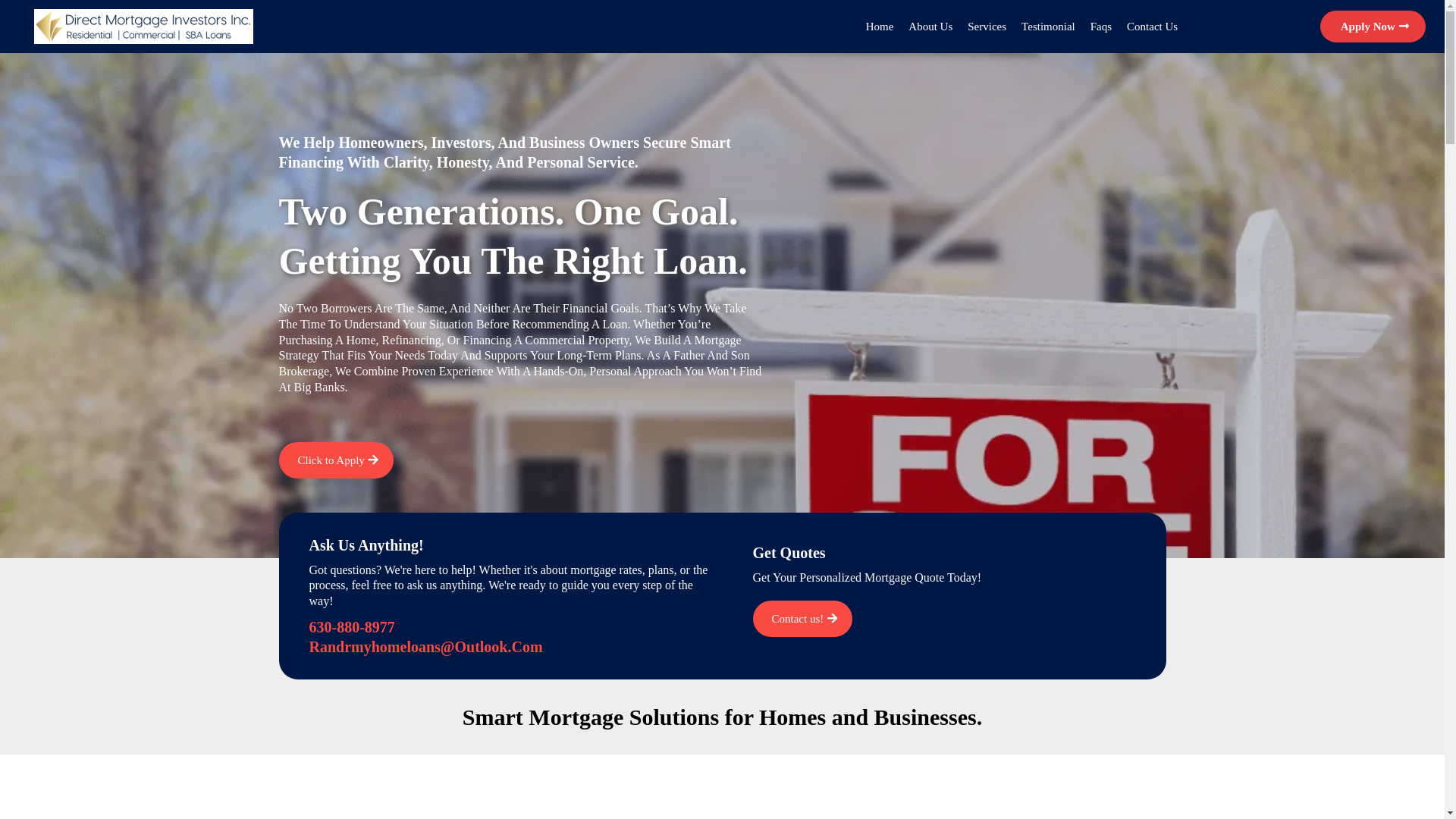 website screenshot of https://rodriguezmortgagepros.com/