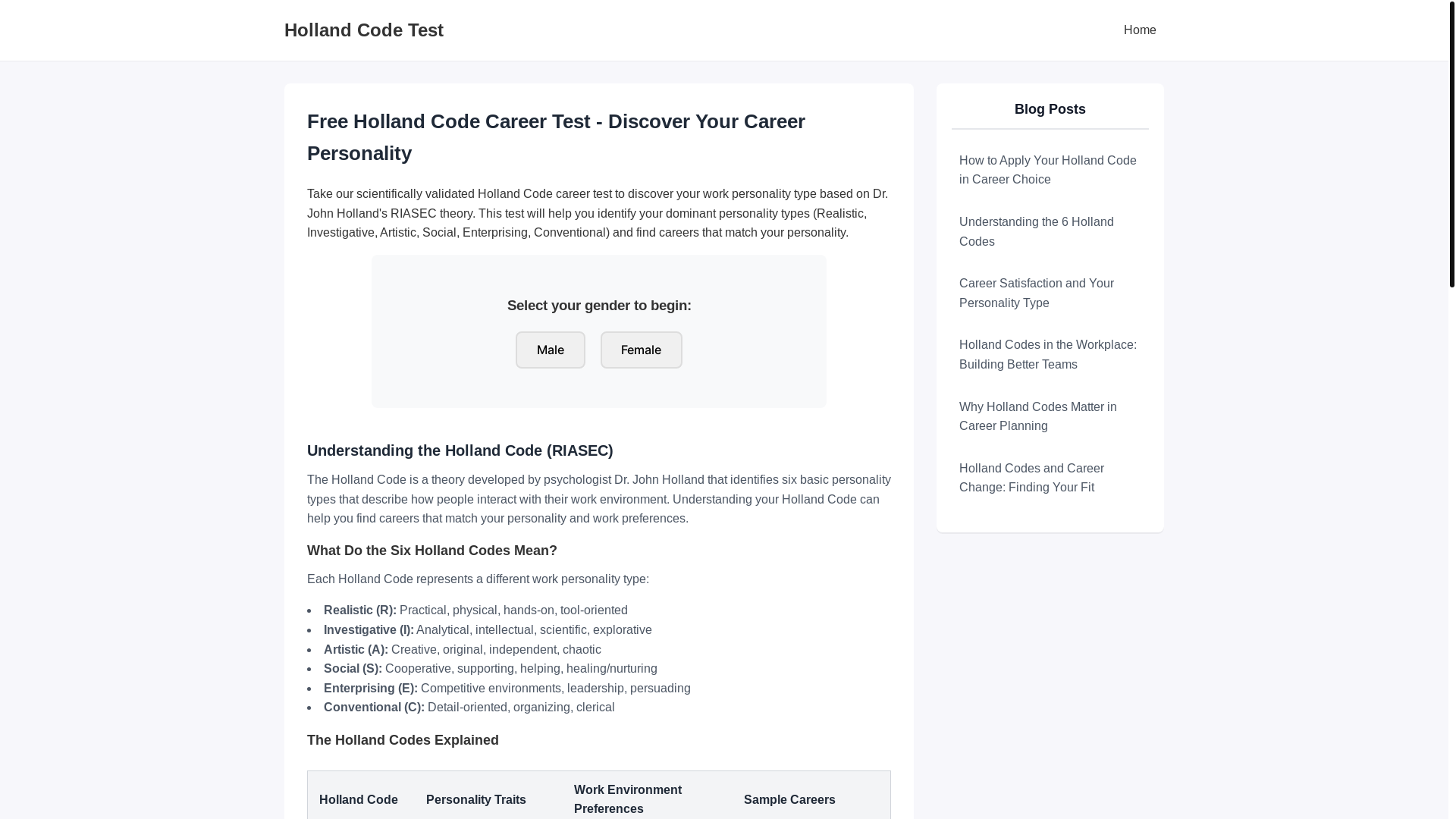 website screenshot of https://hollandcodetest-org.pages.dev/