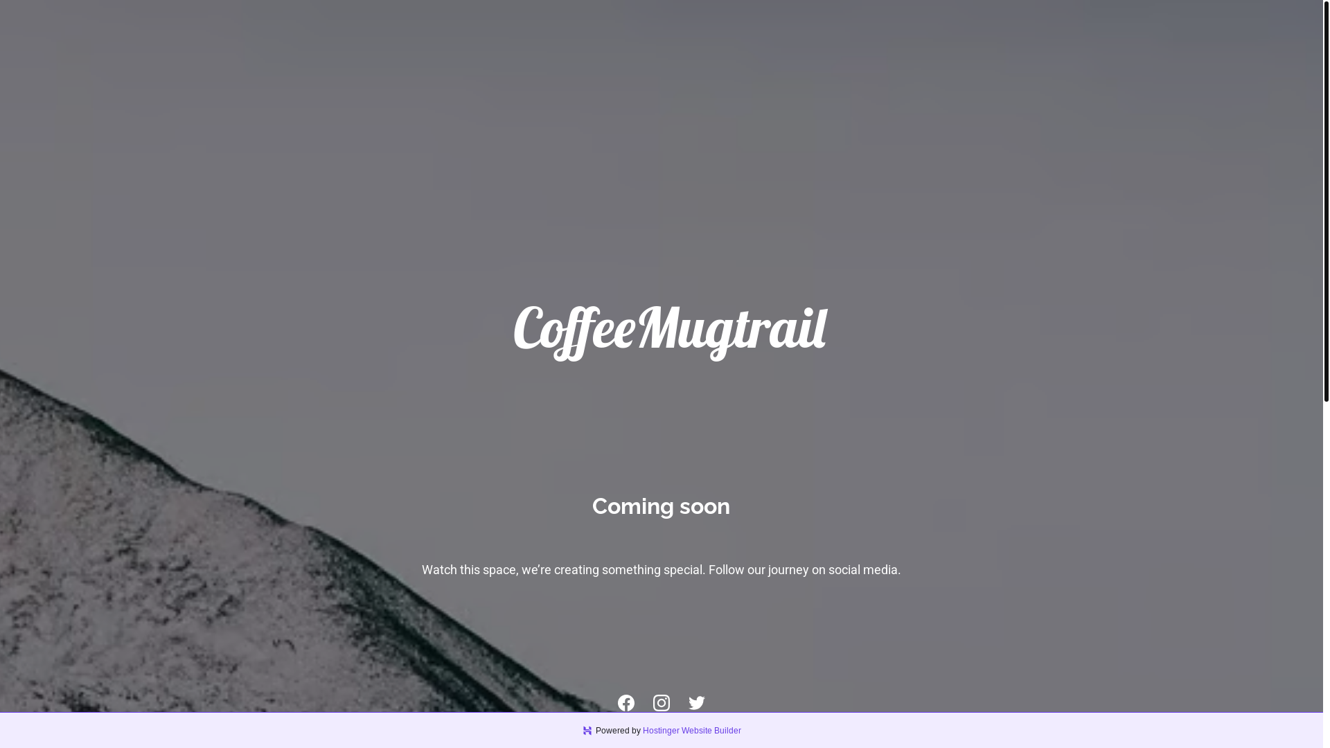 website screenshot of https://coffeemugtrails.com/