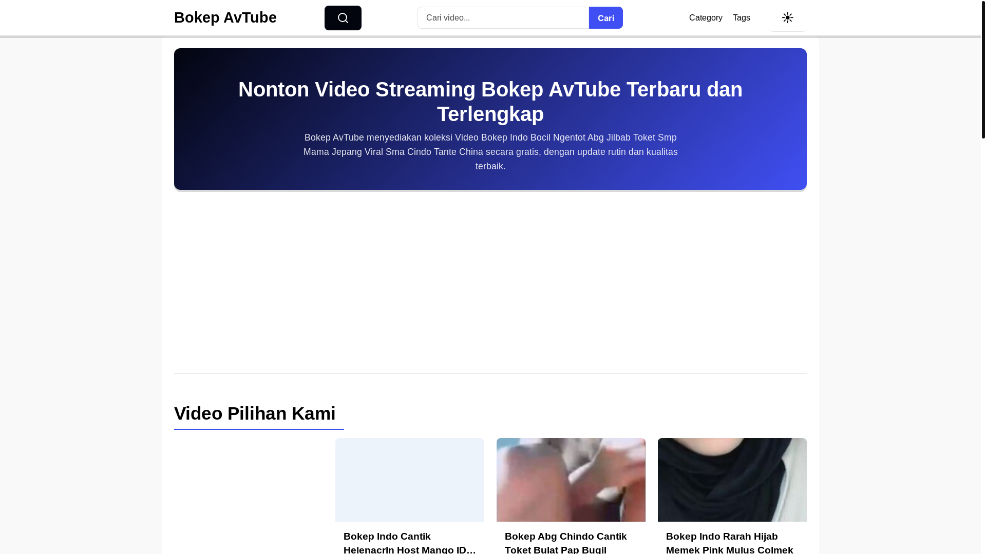 website screenshot of https://bokepavtube.pages.dev/