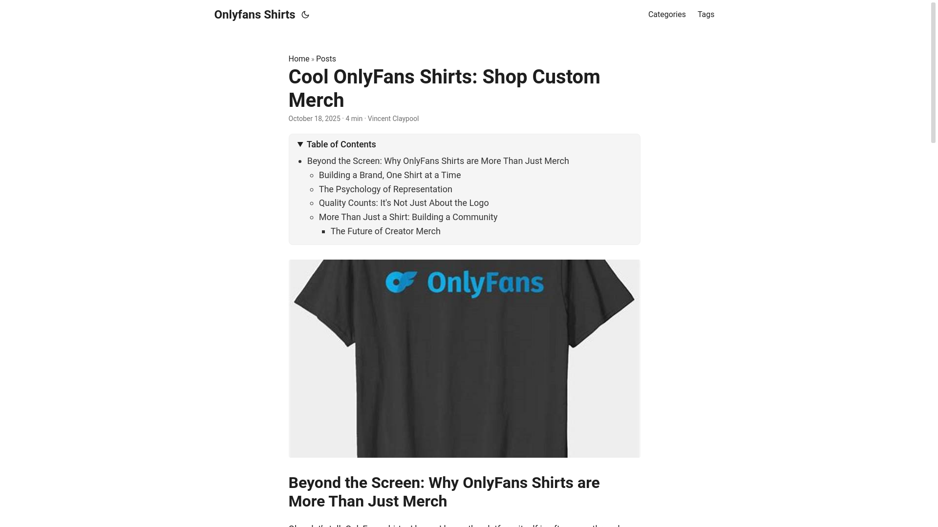 website screenshot of https://onlyfans-shirts.pages.dev/