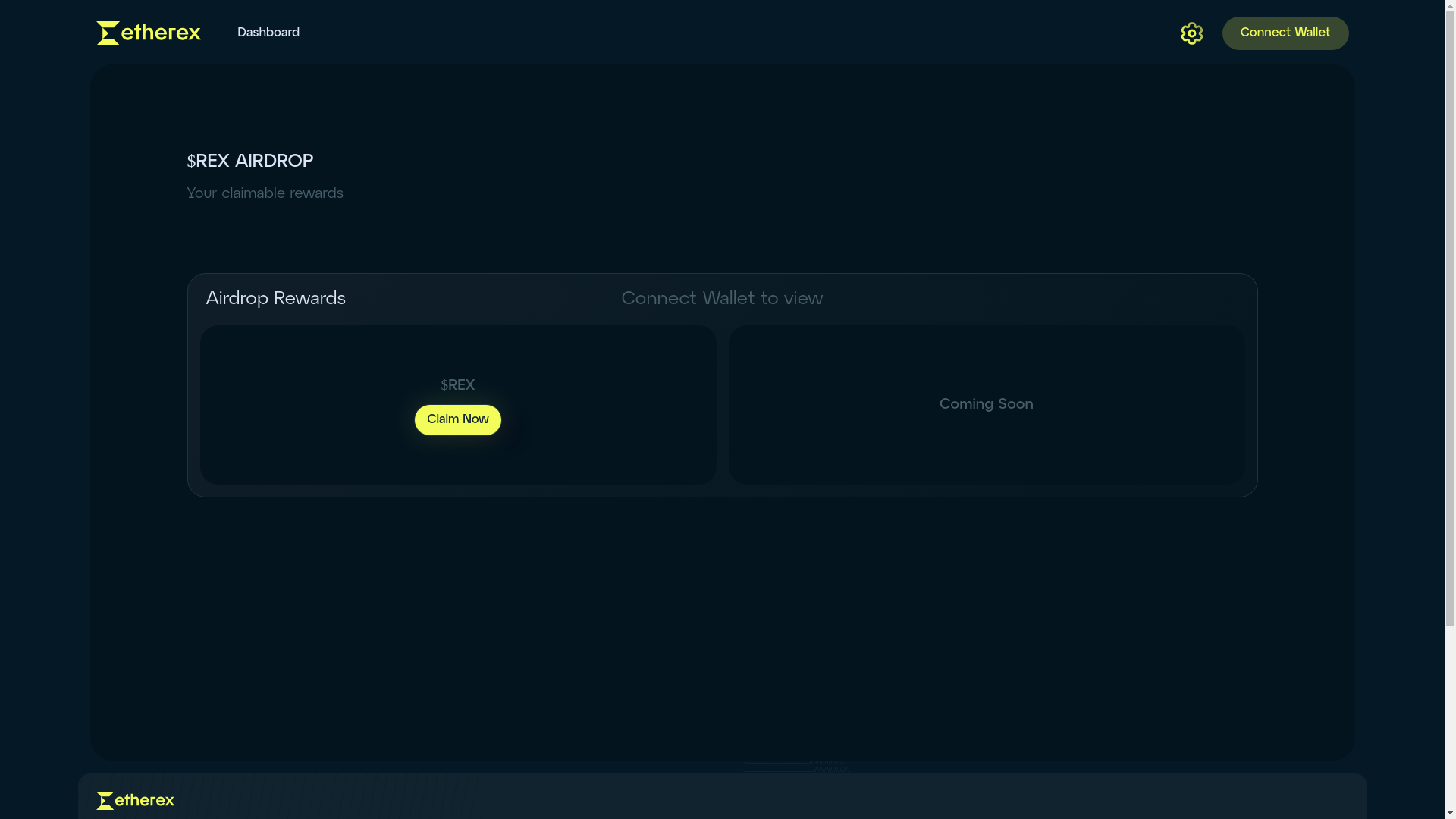 website screenshot of https://etherexfinances.com/