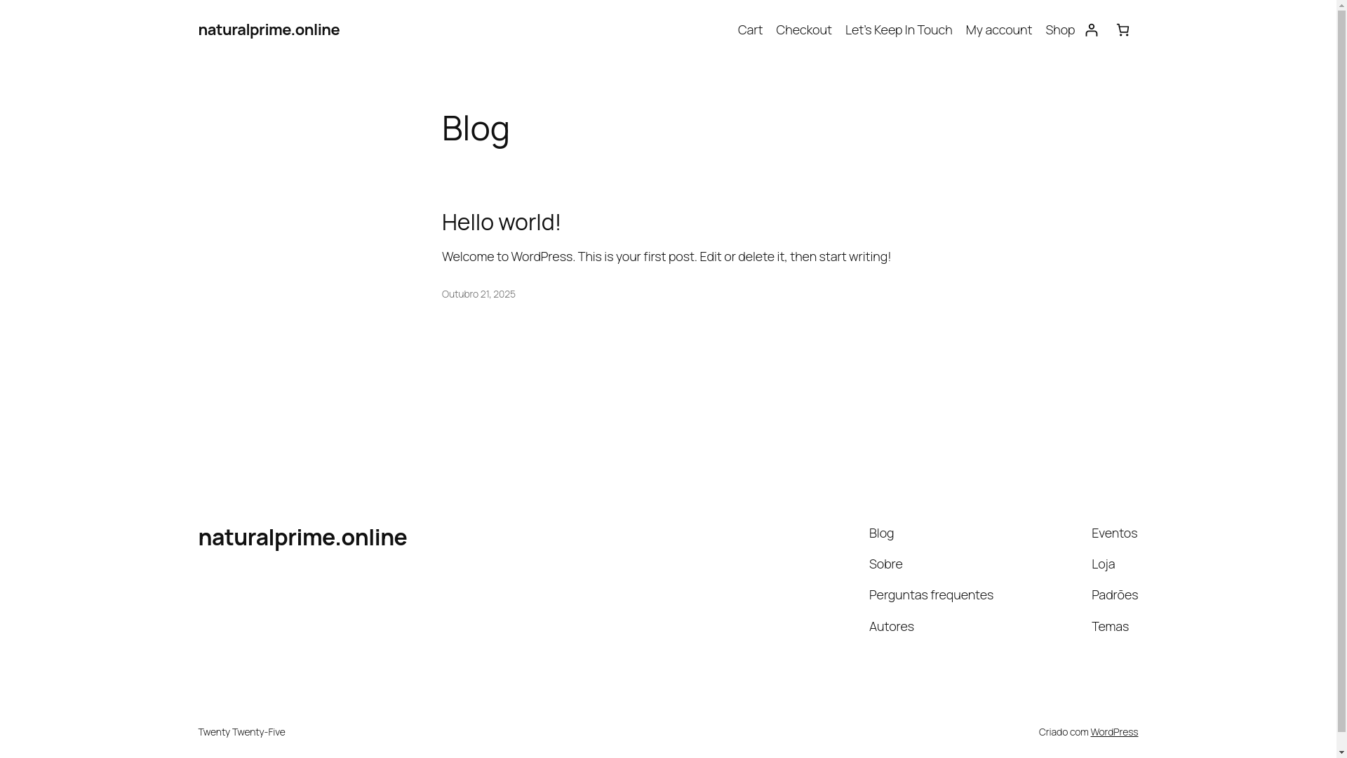 website screenshot of https://naturalprime.online/