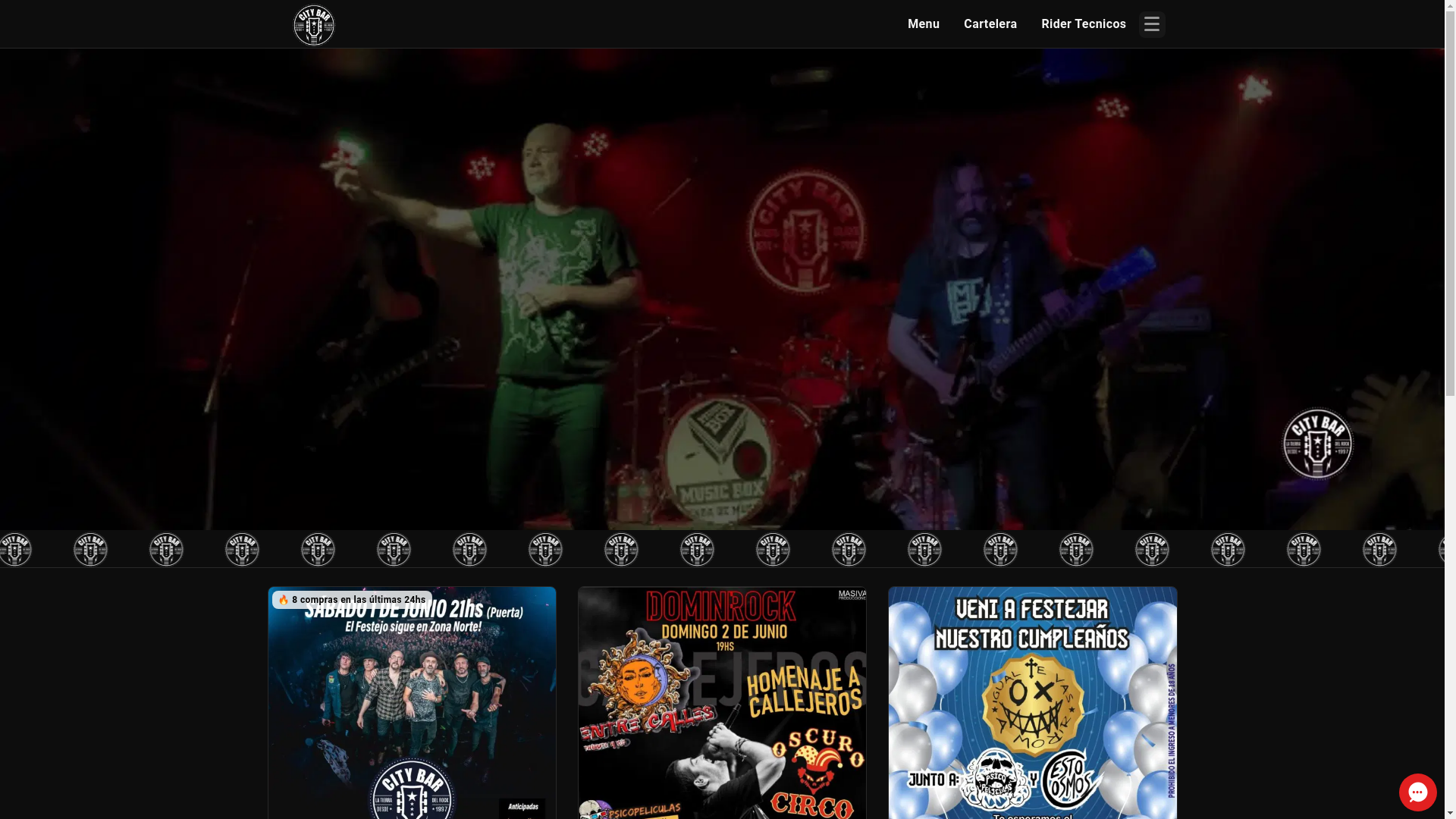 website screenshot of https://ticketscitybar.com/