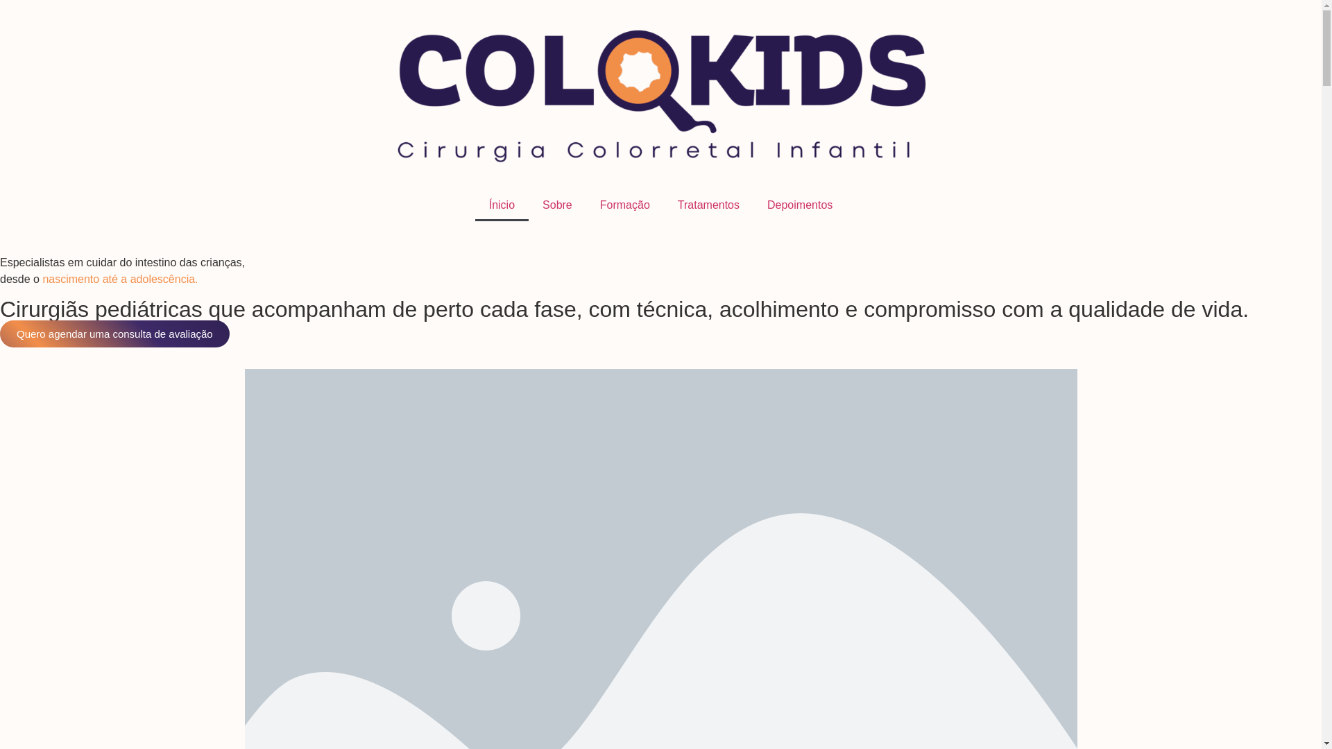 website screenshot of https://colokids.com.br/
