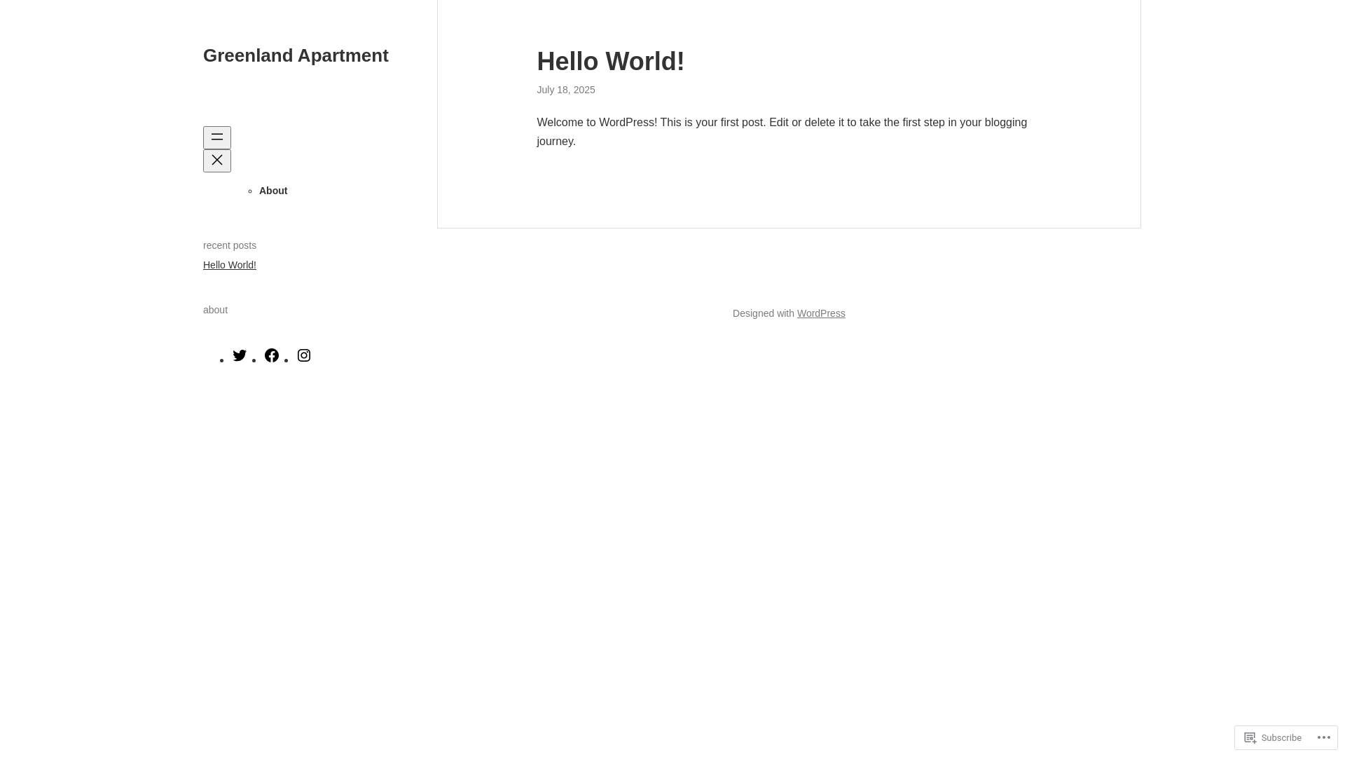 website screenshot of https://greenland-apartment.com/