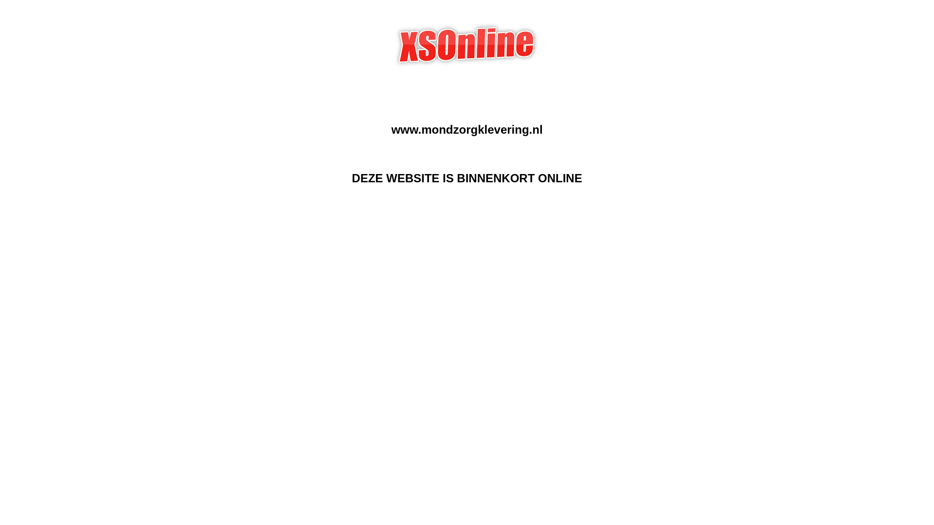 website screenshot of https://mondzorgklevering.nl/