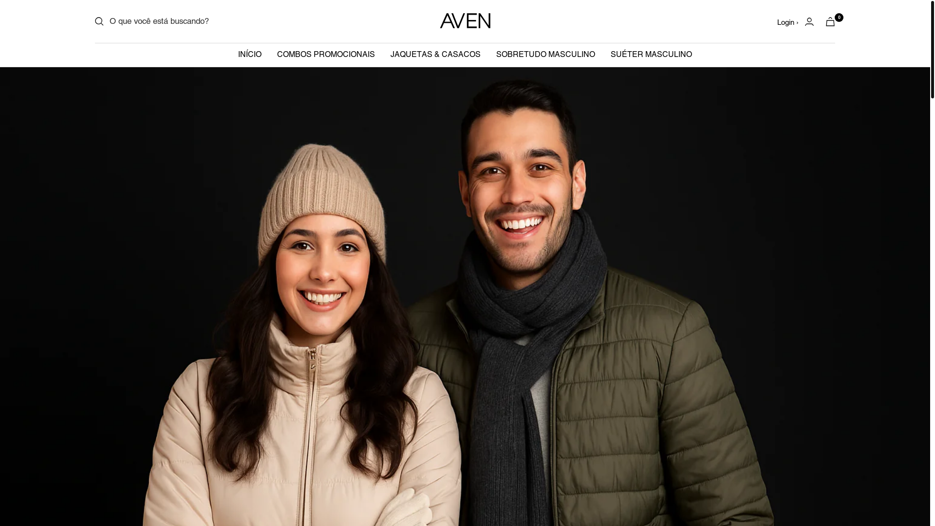 website screenshot of https://avenzmode.site/