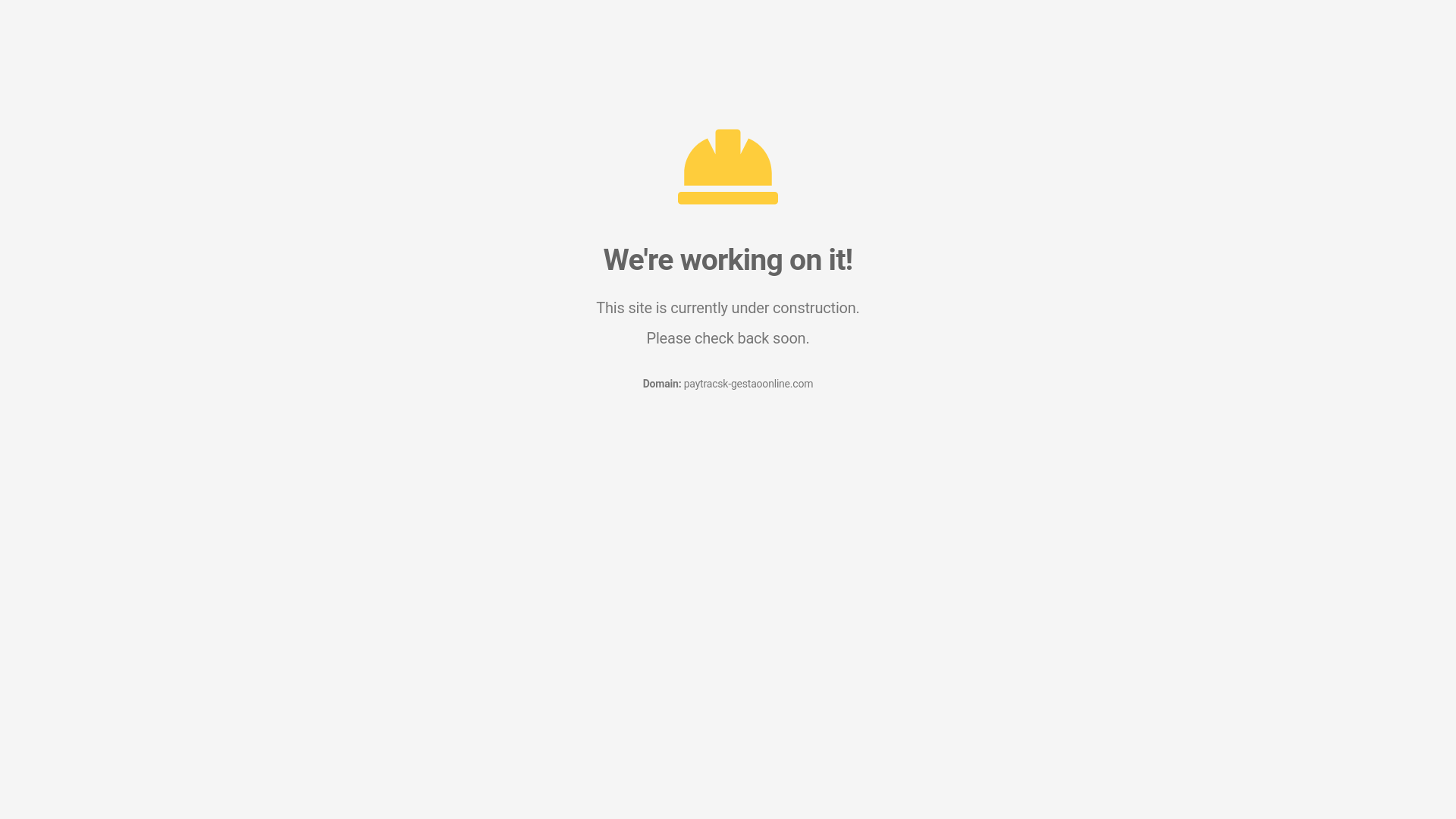 website screenshot of https://paytracsk-gestaoonline.com/