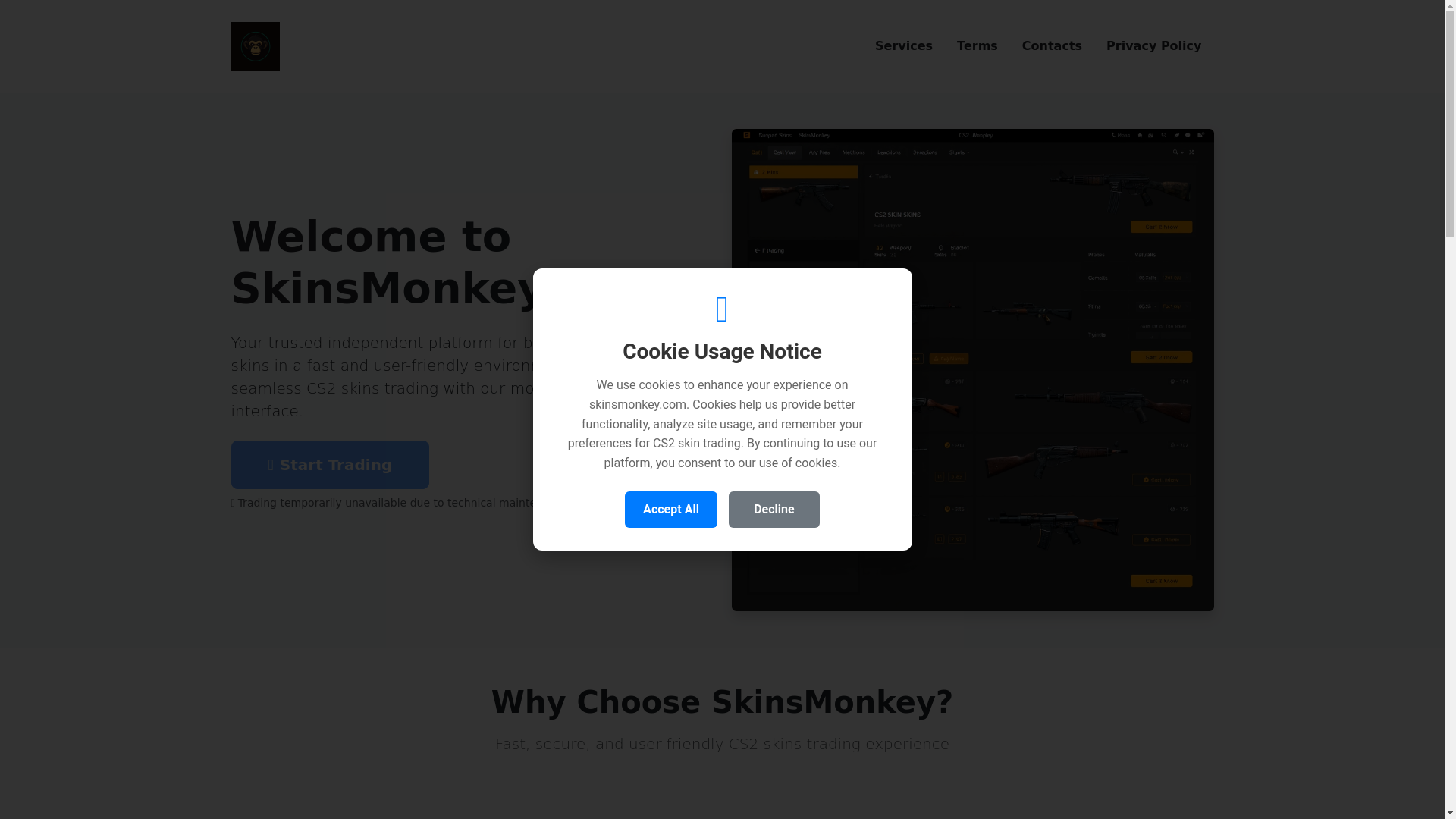 website screenshot of https://cs2-gloves.com/