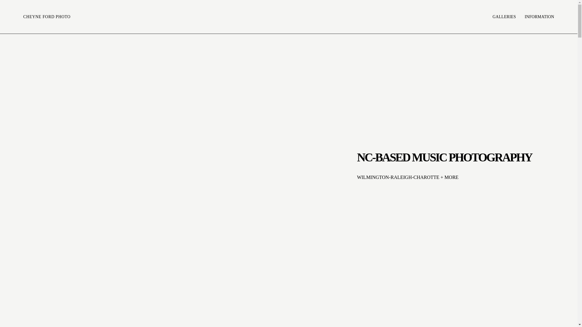 website screenshot of https://cheynefordphoto.com/