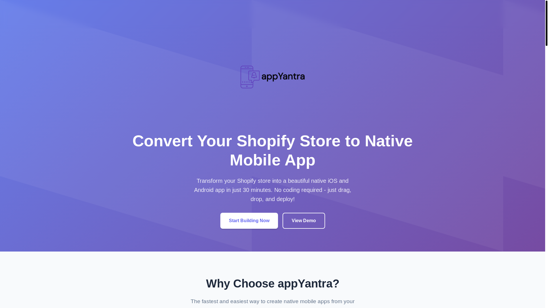 website screenshot of https://app-yantra-static.pages.dev/