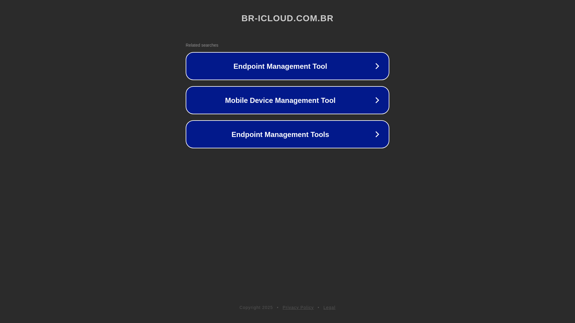 website screenshot of https://br-icloud.com.br/