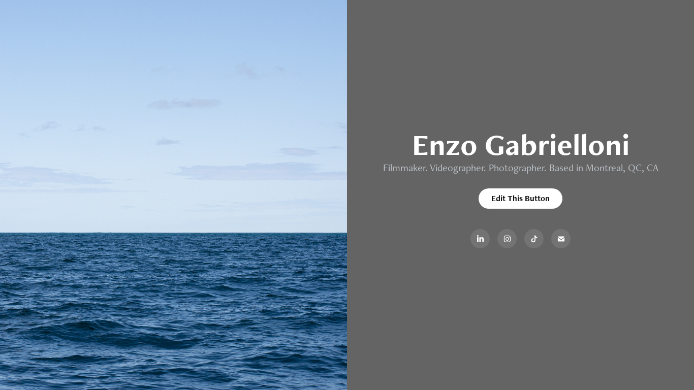 website screenshot of https://enzogabrielloni.com/