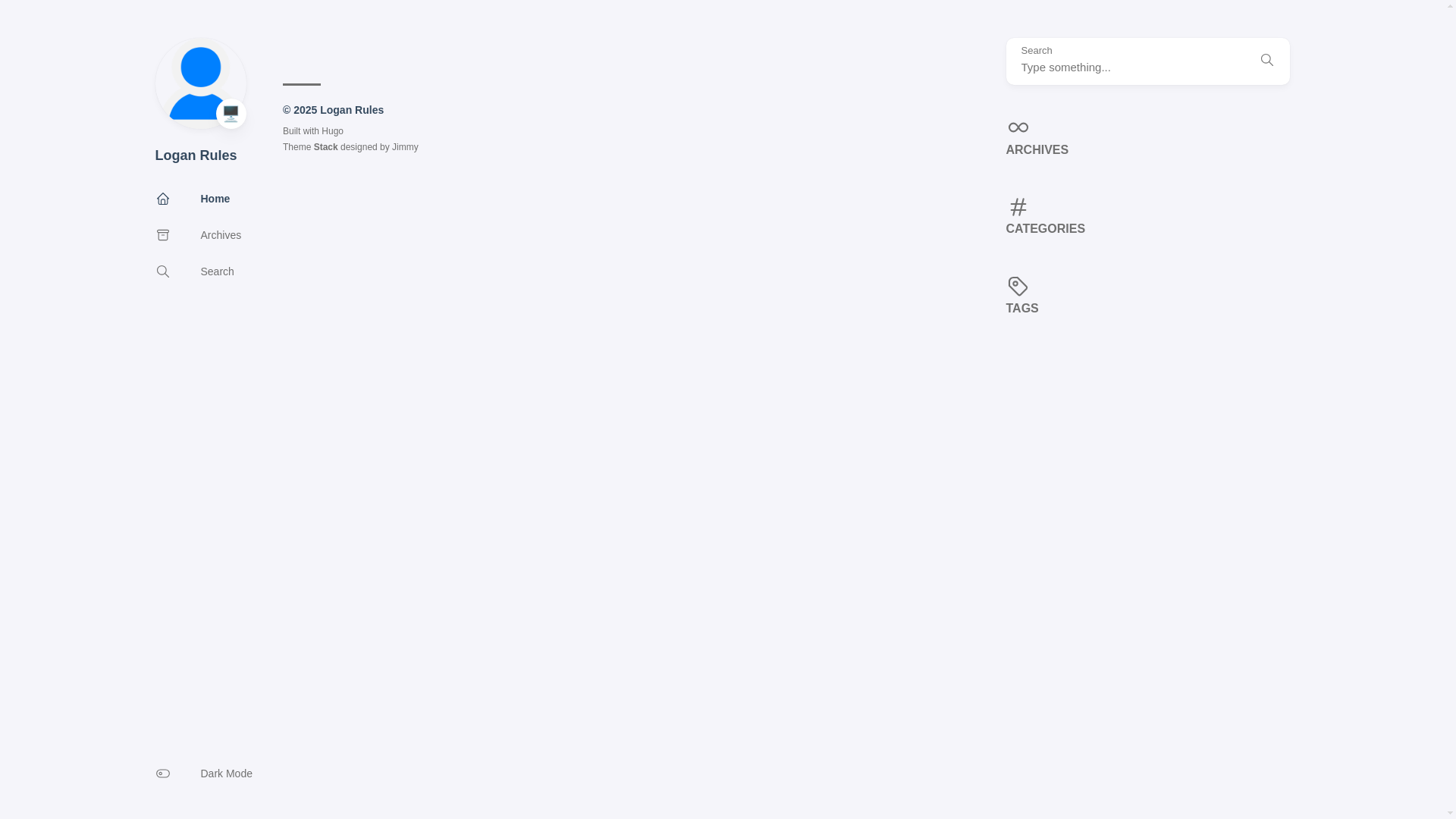 website screenshot of https://loganrules-net.pages.dev/