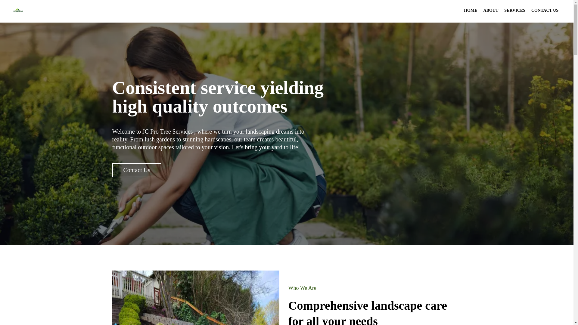 website screenshot of https://jcprotreeservicesinc.com/