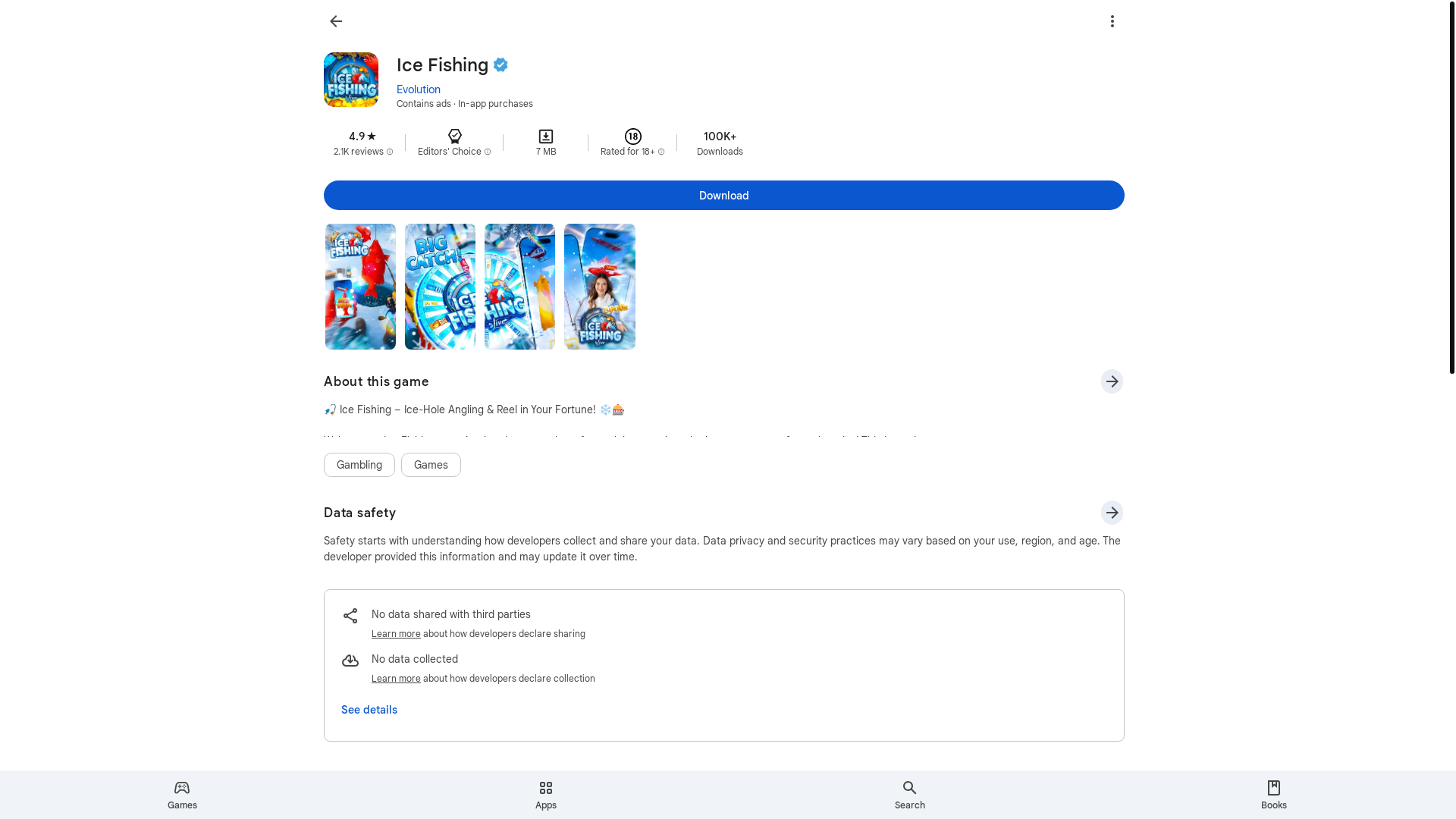 website screenshot of https://ice-fishing-europe.com/