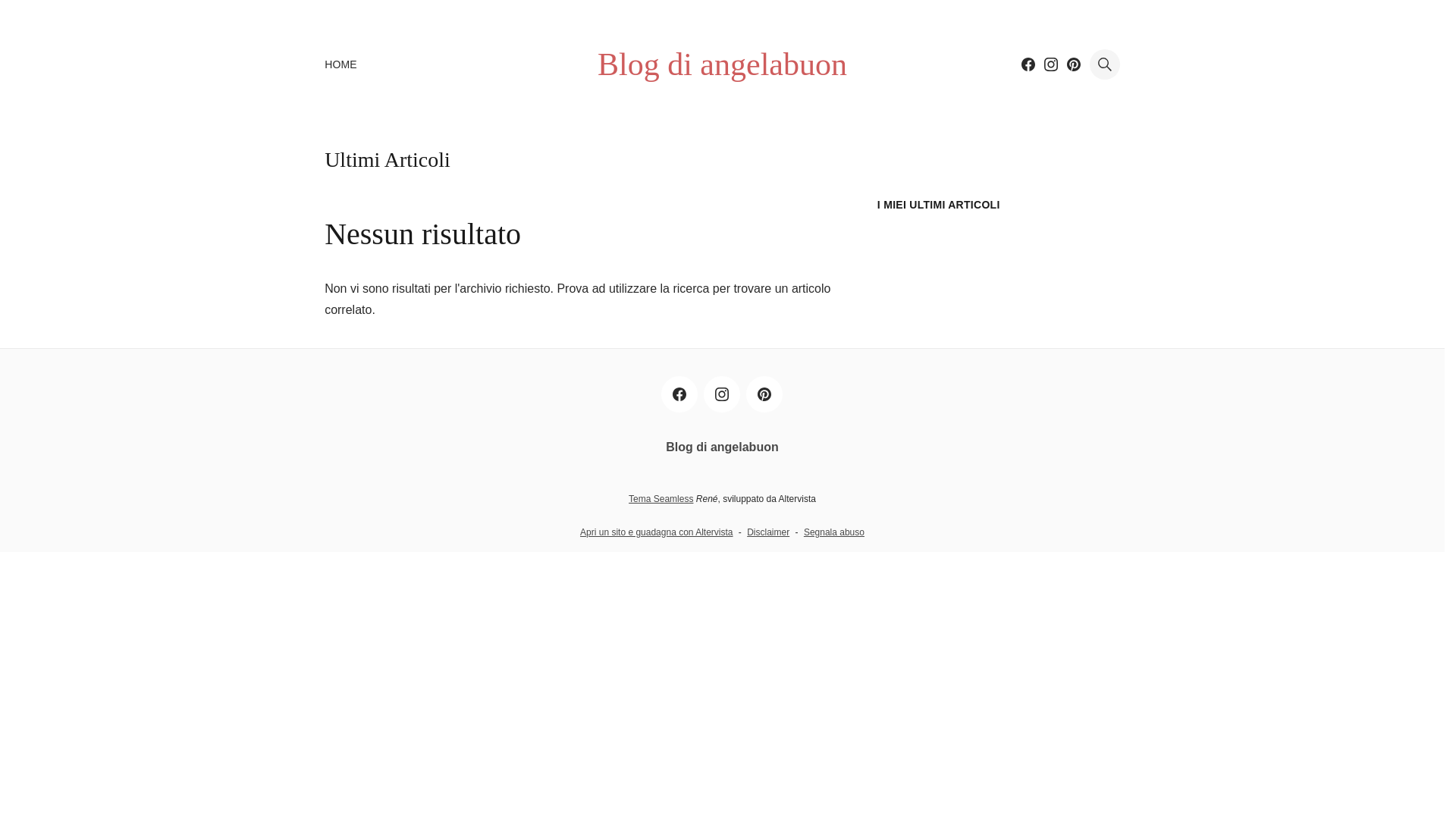 website screenshot of https://angelabuon.com/