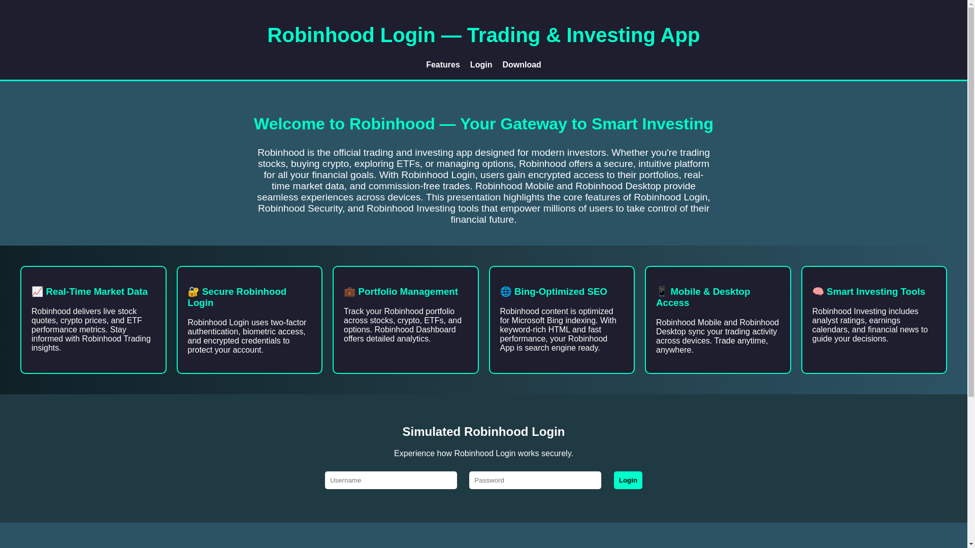 website screenshot of https://access-rabinhood.pages.dev/