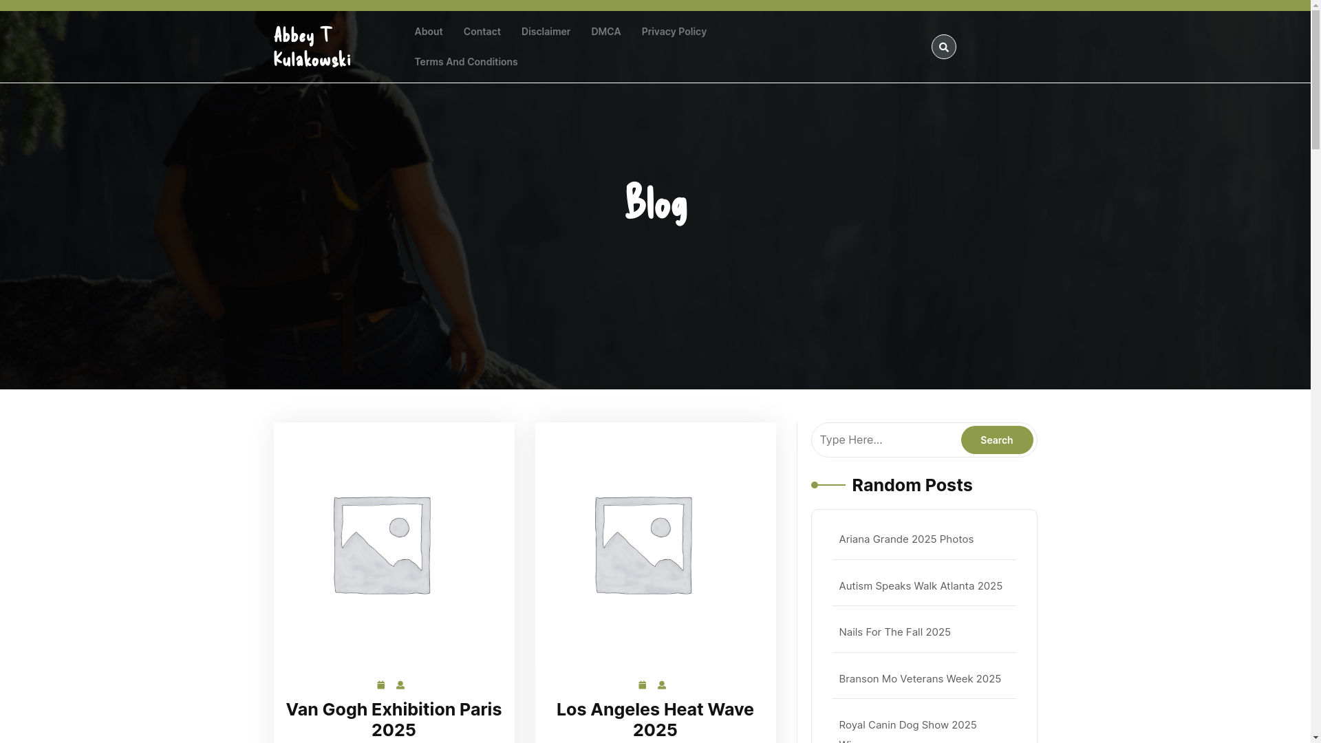 website screenshot of https://abbeytkulakowski.pages.dev/