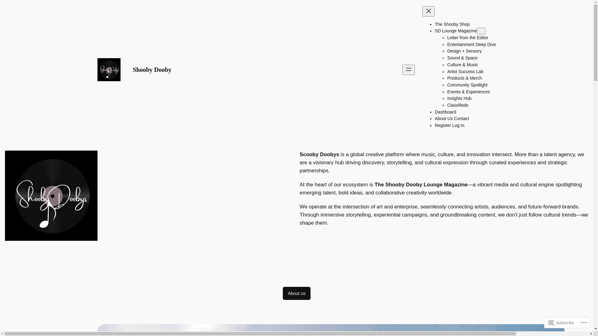 website screenshot of https://shoobydoody.com/